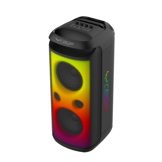 Rage Audio | Portable, IPX 4 waterproof, 240 watts,BTSMD65